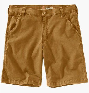 Шорти чоловічі Carhartt Men's Rugged Flex Relaxed Fit Canvas Shorts (102514-918), 34, WHS, 10% - 20%, 1-2 дні