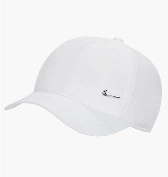 Кепка Nike Dri-Fit Club Metal-Swoosh White (FB5064-100), One Size, WHS, 10% - 20%, 1-2 дні