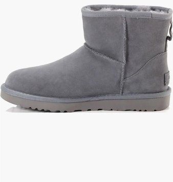Черевики жіночі Ugg Classic Mini Side Logo Grey (11134962-LGH), 36, WHS, < 10%, 1-2 дні