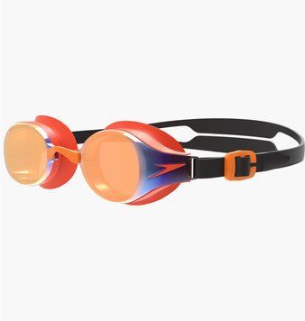 Очки для плавания Speedo Hydropure Mirror Gog Ju Orange/Gold (8-12671F276), OSFM, WHS, < 10%, 1-2 дня