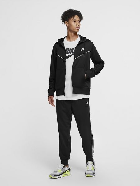 Бомбер мужской Nike Sportswear Men's Full-Zip Hoodie (CZ7822-010), L, OFC
