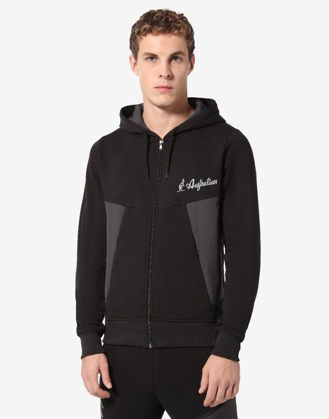 Кофта чоловічі Australian Fullzip Hoodie In Winter Fleece And Slam Inserts (SWUGC0040-003), S, WHS, 1-2 дні