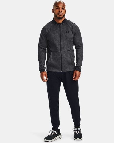 Кофта мужские Under Armour Double Knit Bomber Jacket (1347272-001), S, WHS, 10% - 20%, 1-2 дня