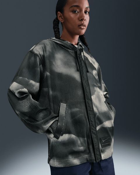 Кофта унисекс Nike X St&uuml;ssy Ghillie All-Over Print Hoodie (HQ8537-900), S, WHS, 10% - 20%, 1-2 дня