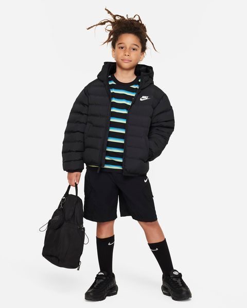 Куртка детская Nike Sportswear Lightweight Older Kids' Loose Hooded Jacket (FD2845-010), S, WHS, 30% - 40%, 1-2 дня