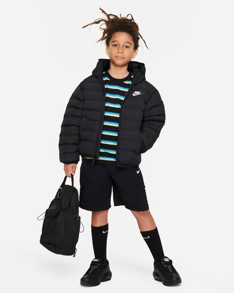 Куртка детская Nike Sportswear Lightweight Older Kids' Loose Hooded Jacket (FD2845-010), S, WHS, 20% - 30%, 1-2 дня