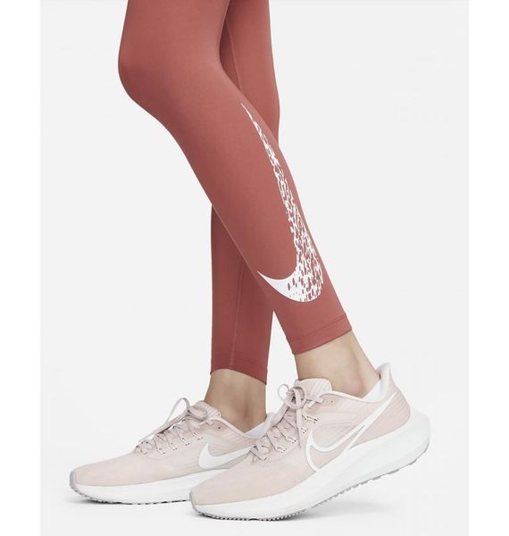 Лосіни жіночі Nike Swoosh Run Peach (DM7767-691), XS, WHS, 1-2 дні