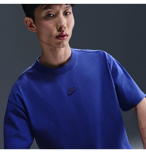 Футболка чоловіча Nike Sportswear Premium Essential Blue (DO7392-539), L, WHS, 10% - 20%, 1-2 дні