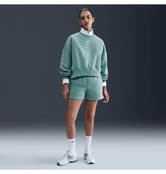 Кофта женские Nike Style Flc Crew Oos Green (DQ5761-017), M, WHS, 20% - 30%, 1-2 дня