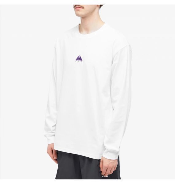 Кофта чоловіча Nike Acg Lungs T-Shirt White (DR7753-122), XL, WHS, 10% - 20%, 1-2 дні