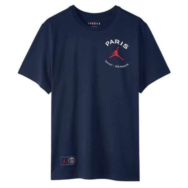 Футболка мужская Jordan Psg Logo Tee (DB6514-410), XL, WHS, 10% - 20%, 1-2 дня