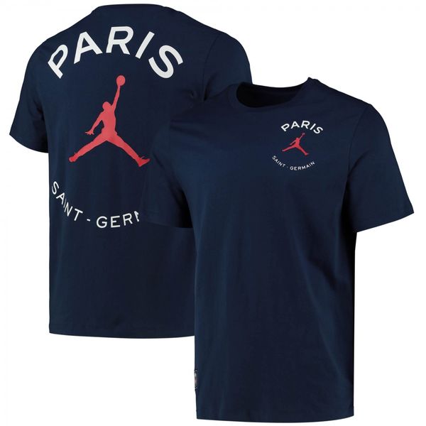 Футболка мужская Jordan Psg Logo Tee (DB6514-410), XL, WHS, 10% - 20%, 1-2 дня