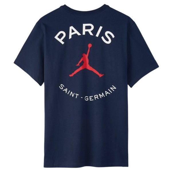 Футболка мужская Jordan Psg Logo Tee (DB6514-410), XL, WHS, 10% - 20%, 1-2 дня