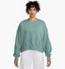 Фотография Кофта женские Nike Style Flc Crew Oos Green (DQ5761-017) 1 из 5 в Ideal Sport