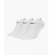 Фотографія Шкарпетки Nike U Nk Ltwt Ns 3Pr-Value (SX2554-101) 2 з 3 в Ideal Sport