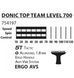Фотография Ракетка для настольного тенниса Donic Top Team 700 (754197) 9 из 10 в Ideal Sport