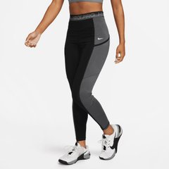 Лосины женские Nike Pro Dri-Fit Training Tights (DX0063-010), XS, WHS, 40% - 50%, 1-2 дня