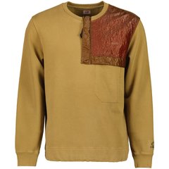 Кофта чоловічі Cp Company Brown Fleece Blend Sweater (13CMSS264A), L, WHS, 10% - 20%, 1-2 дні