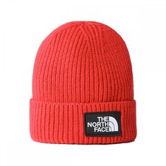 Шапка The North Face Box Logo Cuffed Beanie (NF0A3FJX682), One Size, WHS, 1-2 дні
