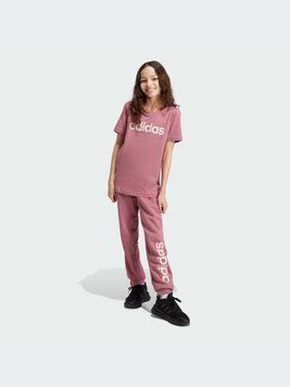 Брюки детские Adidas Essentials Linear Logo Violet (IZ3432), 164 CM, WHS, 1-2 дня
