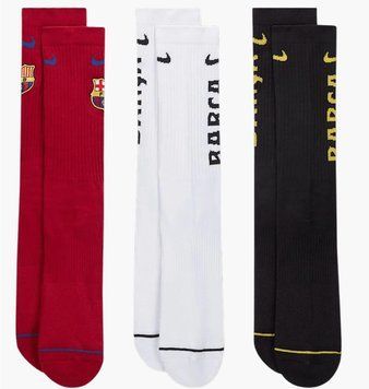 Носки Nike Fcb Everyday Multi (3 ) (FD1402-901), 38-42, WHS, < 10%, 1-2 дня