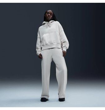 Спортивний костюм жіночий Nike W Nsw Style Flc Fz Hoodie Os (DQ5758-104&DQ5615-104), M, WHS, 10% - 20%, 1-2 дні