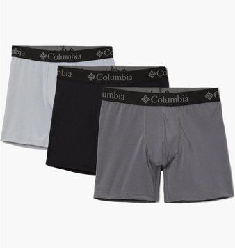 Трусы-боксерки мужские Columbia Black/Grey (DGU0524 030), M, WHS, 10% - 20%, 1-2 дня