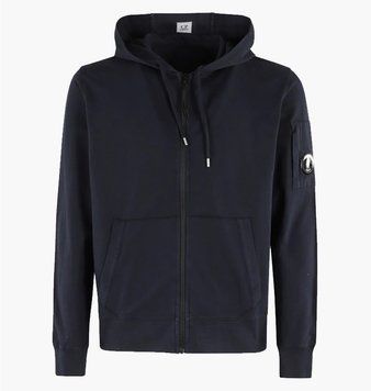 Кофта чоловіча C.P. Company Light Fleece Full Zip Hooded (18CMSS057A-002246G-888), 2XL, WHS, < 10%, 1-2 дні