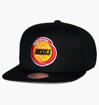 Кепка Mitchell & Ness Nba Wool Solid Snapback Rockets (6HSSS21HW051-HROBLCK), One Size, WHS, < 10%, 1-2 дні