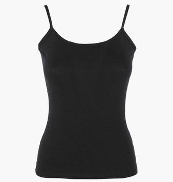 Майка жіноча Kappa Canotta Spalla Stretta (K2301-NERO), M, WHS, < 10%, 1-2 дні