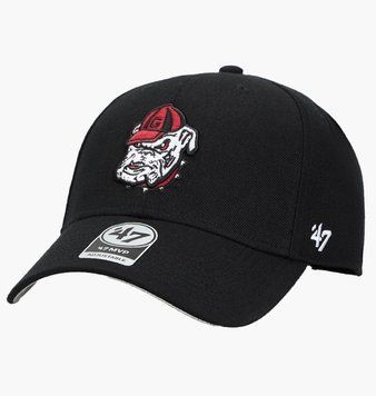 Кепка 47 Brand Georgia Bulldogs (MVP1099WBV-BK), OSFA, WHS, < 10%, 1-2 дня