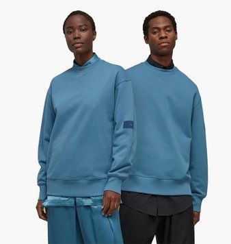Кофта унисекс Adidas Y-3 Organic Cotton Terry Crew Sweater Blue (IB4799), L, WHS, 10% - 20%, 1-2 дня