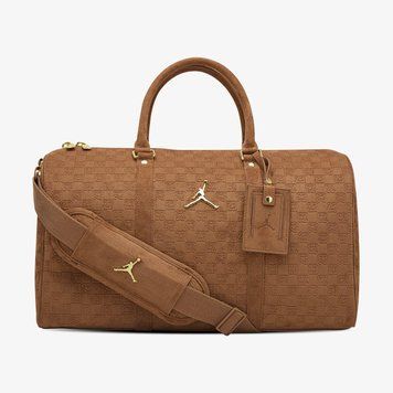 Спортивна сумка Jordan Jam Suede Monogram Duffle (MM9205-X6X), 25 L, WHS, 1-2 дні