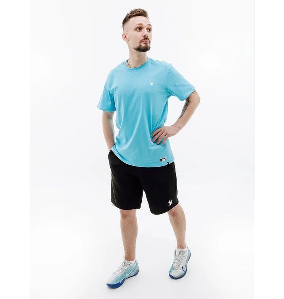 Футболка чоловіча 47 Brand New York Yankees Base Runner Light Blue (580762VD-FS), M, WHS, 20% - 30%, 1-2 дні