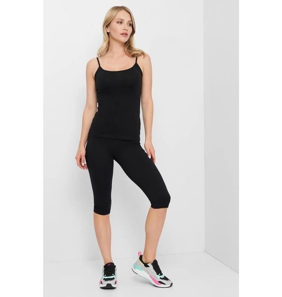 Майка жіноча Kappa Canotta Spalla Stretta (K2301-NERO), M, WHS, < 10%, 1-2 дні