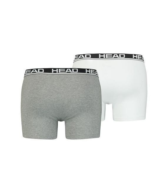Трусы-боксерки мужские Head Basic Boxer 2P (701202741-012), L, WHS, < 10%, 1-2 дня
