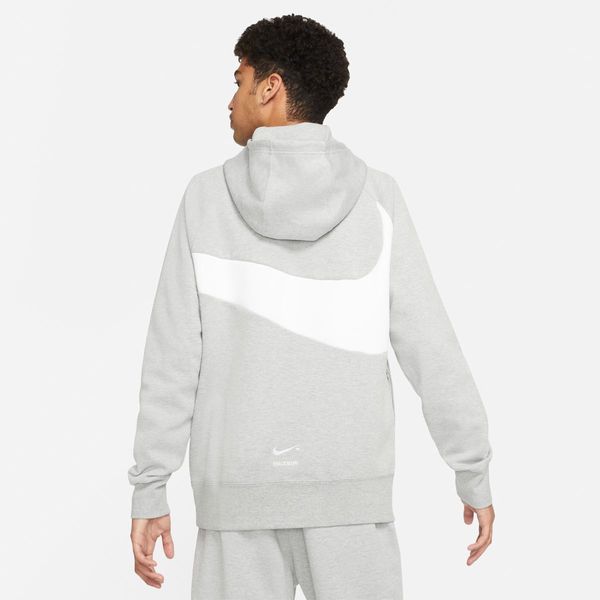 Кофта чоловічі Nike M Nsw Swoosh Tch Flc Po Hd (DD8222-063), M, WHS, 1-2 дні