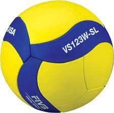 Волейбольный мяч Mikasa Volleyball Ball (VS123W-SL), 5, WHS, < 10%, 1-2 дня