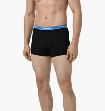 Труси-боксерки чоловічі Head Elastic Boxer (2 ) Black (701234928-002), L, WHS, 1-2 дні