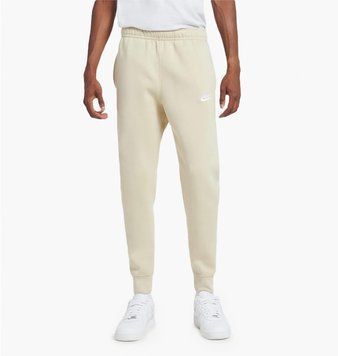 Брюки мужские Nike Nsw Club Joggers Beige Bv2671-206 (BV2671-206), M, WHS, 10% - 20%, 1-2 дня
