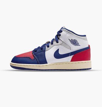 Кросівки дитячі Jordan 1 Mid (Gs) Multi (DQ8423-102), 38, WHS, 1-2 дні