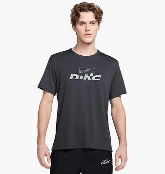 Футболка мужская Nike Miler Flash Dri-Fit Uv Short-Sleeve (IB4127-070), XL, WHS, 30% - 40%, 1-2 дня