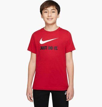 Футболка підліткова Nike B Nsw Tee Jdi Swoosh (AR5249-687), S, WHS, < 10%, 1-2 дні