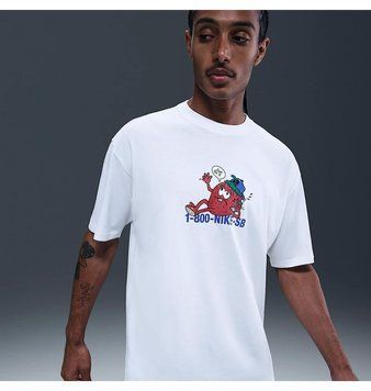 Футболка чоловіча Nike Sb Strawberry (HV1302-100), M, WHS, 10% - 20%, 1-2 дні