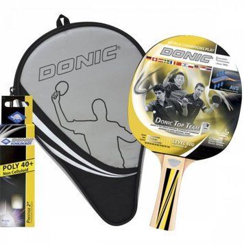 Набор для настольного тенниса унисекс Donic Top Team 500 Gift Set (788480), One Size, WHS, < 10%, 1-2 дня