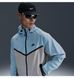 Фотография Ветровка мужскиая Nike Ssnl Wvn Wr Fz Light Blue (HV6514-012) 2 из 7 в Ideal Sport