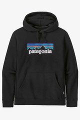 Кофта мужские Patagonia P-6 Logo Uprisal Hoodie (39622BLK), S, WHS, 10% - 20%, 1-2 дня