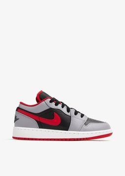 Кросівки жіночі Jordan 1 Low Gs Grey/Black (553560-060), 36.5, OFC, < 10%, 1-2 дні