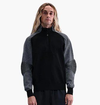 Кофта чоловіча Nike Nk Tch Pro Reflct Wr Black/Grey (HV1399-010), L, WHS, 1-2 дні
