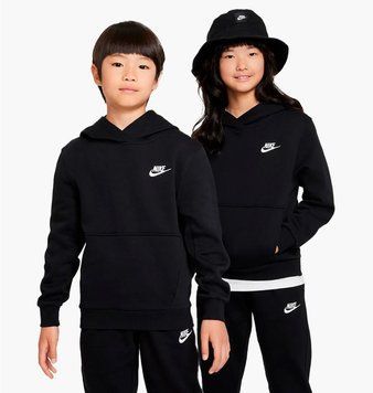 Свитер детской Nike K Nsw Club Flc Hdy Lbr Black (FD3000-010), XL, WHS, 30% - 40%, 1-2 дня